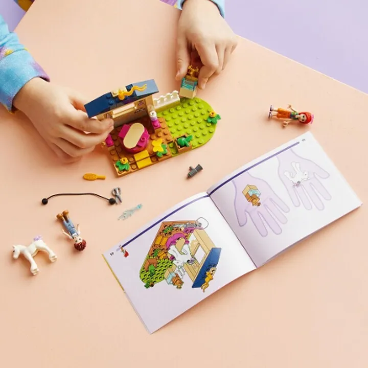 Set lodër LEGO® Friends 41696 Pony cleaning in the stable, 60 pjesë - 4