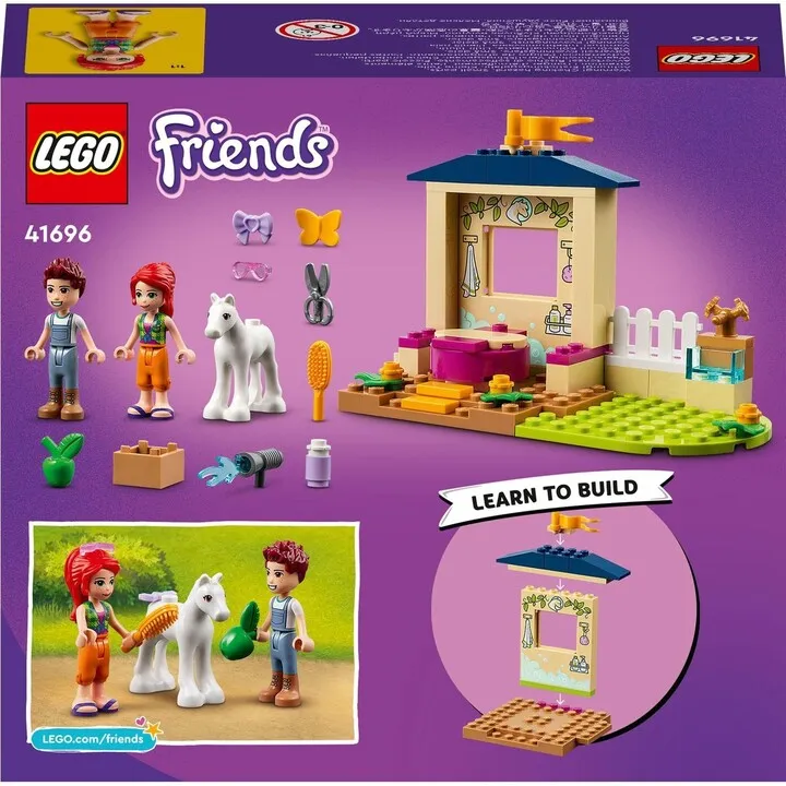 Set lodër LEGO® Friends 41696 Pony cleaning in the stable, 60 pjesë - 7
