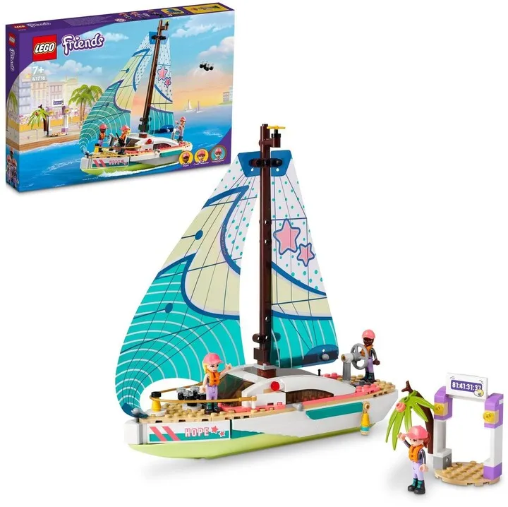 Set lodër LEGO® Friends 41716 Stephanie and a sailing adventure, 304 pjesë - 1