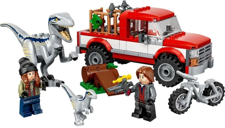 Set LEGO® Jurassic World™ 76946 Blue and Beta velociraptor capture - 2