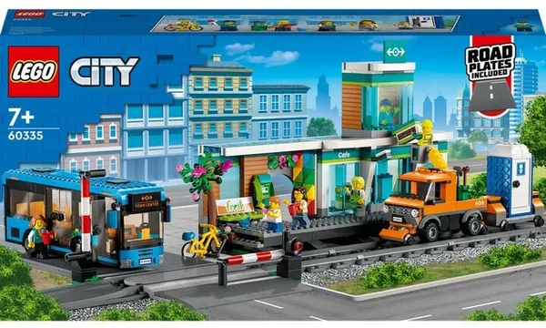 Set lodër LEGO® City 60335 Railway Station, 907 pjesë - 8