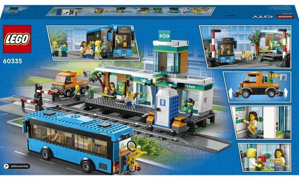 Set lodër LEGO® City 60335 Railway Station, 907 pjesë - 9