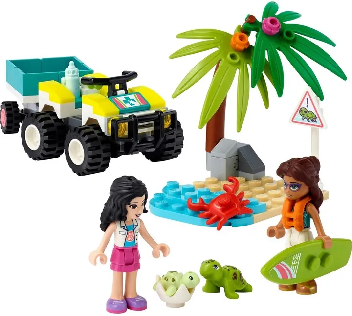 Set LEGO® Friends 41697 Turtle Defenders Car - 2