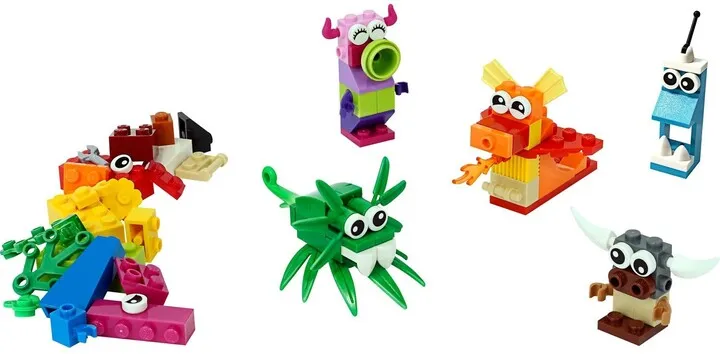 Set LEGO® Classic 11017 Creative Monsters - 2