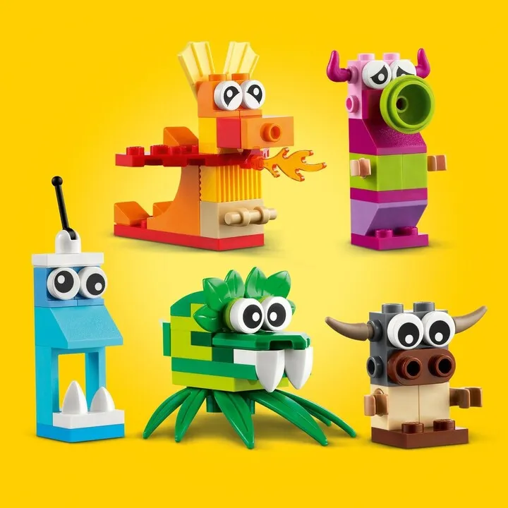 Set LEGO® Classic 11017 Creative Monsters - 6
