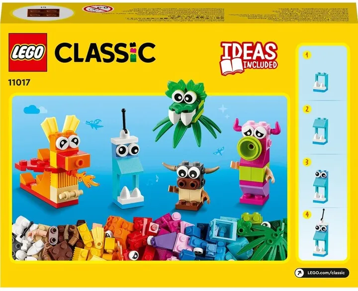 Set LEGO® Classic 11017 Creative Monsters - 10