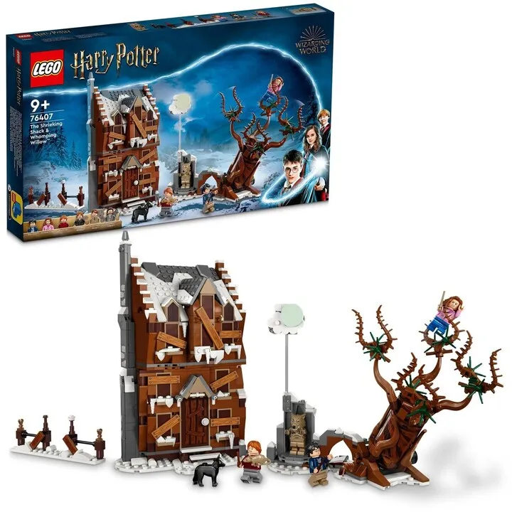 Set LEGO® Harry Potter™ 76407 Crackling Hut and Thresher Willow - 1