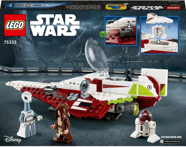 Set LEGO® Star Wars™ 75333 Obi-Wan Kenobi’s Jedi Starfighter™ - 10