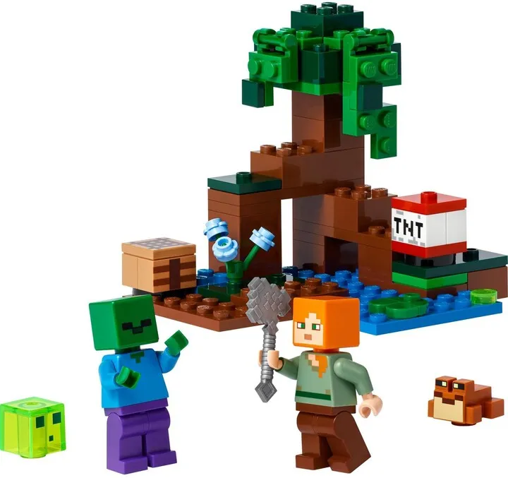 Set LEGO® Minecraft 21240 Swamp Adventure, 65 pjesë - 2