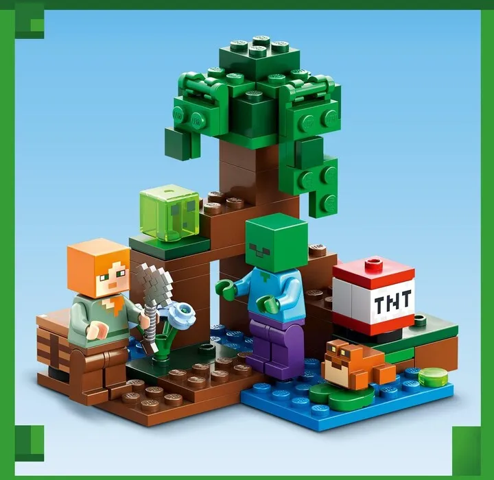 Set LEGO® Minecraft 21240 Swamp Adventure, 65 pjesë - 6