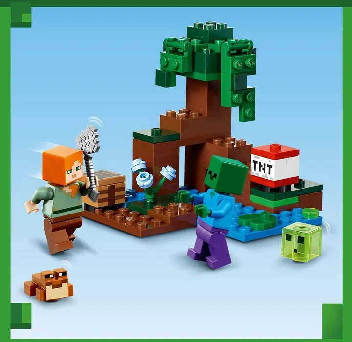 Set LEGO® Minecraft 21240 Swamp Adventure, 65 pjesë - 7