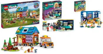 Set LEGO® Friends 41735 Little house on wheels, 785 pjesë