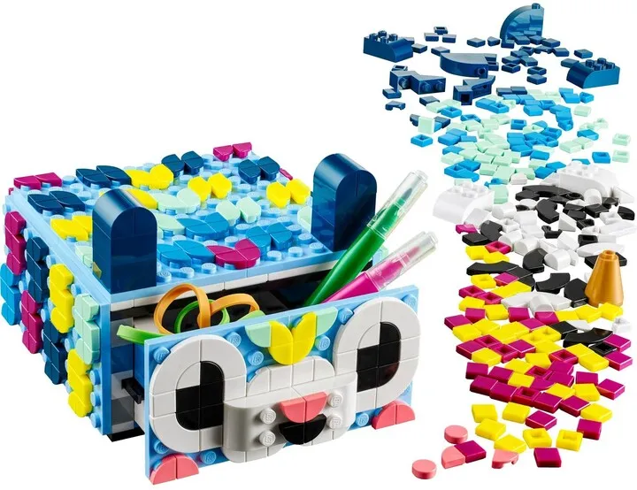 Set LEGO® DOTS 41805 Creative animal drawer, 643 pjesë - 2