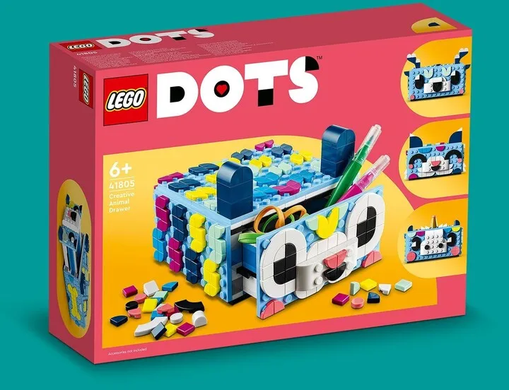 Set LEGO® DOTS 41805 Creative animal drawer, 643 pjesë - 5