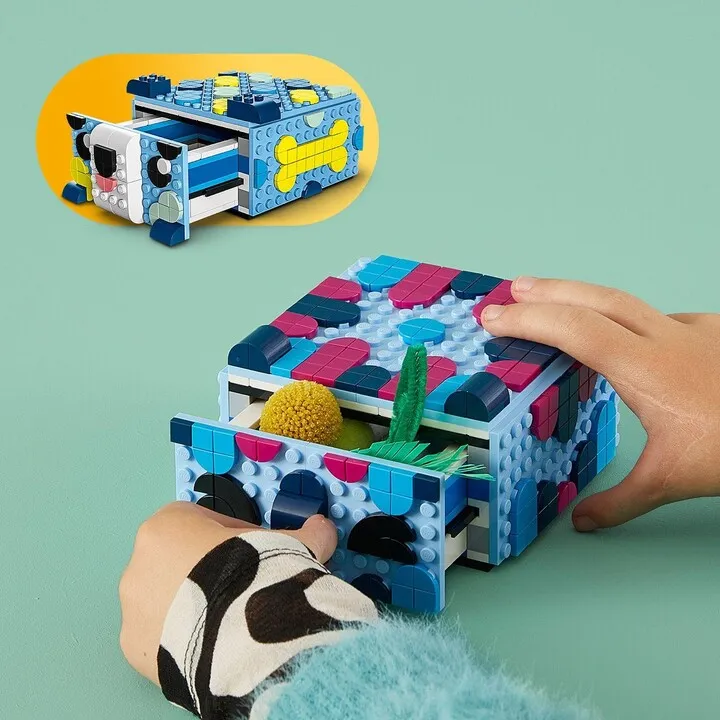 Set LEGO® DOTS 41805 Creative animal drawer, 643 pjesë - 7
