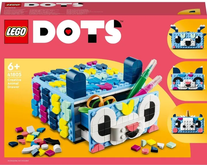 Set LEGO® DOTS 41805 Creative animal drawer, 643 pjesë - 8