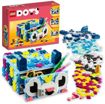 Set LEGO® DOTS 41805 Creative animal drawer, 643 pjesë