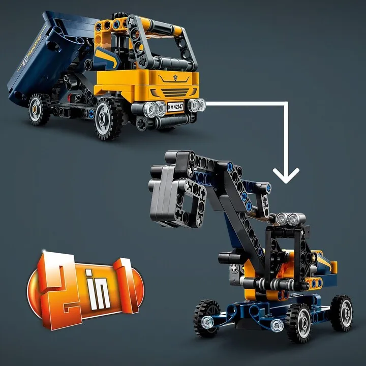 Set LEGO® Technic 42147 Dump truck, 177 pjesë - 5