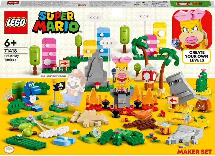 Set LEGO® Super Mario™ 71418 Creative box, 588 pjesë - 9