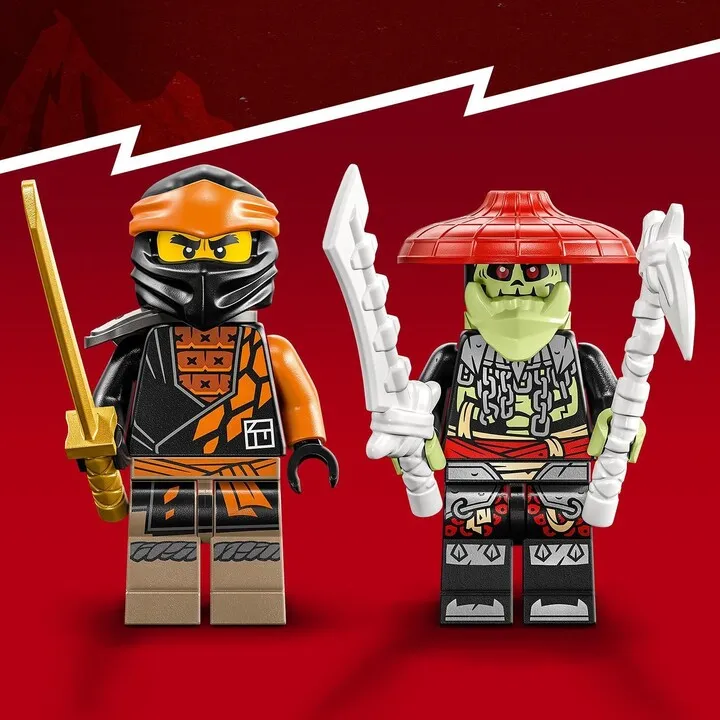 Set LEGO® NINJAGO® 71782 Cole's Earth Dragon EVO, 285 pjesë - 8