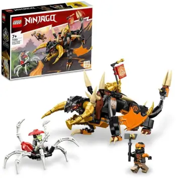 Set LEGO® NINJAGO® 71782 Cole's Earth Dragon EVO, 285 pjesë