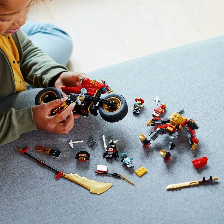 Set LEGO® NINJAGO® 71783 Kai's Robobike EVO, 312 pjesë - 4
