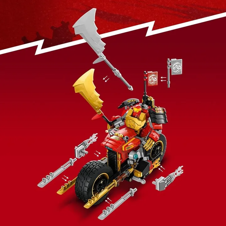 Set LEGO® NINJAGO® 71783 Kai's Robobike EVO, 312 pjesë - 6