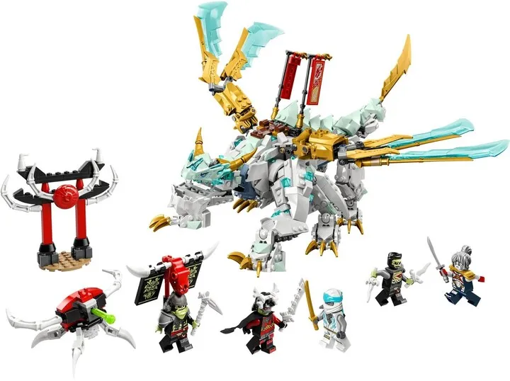 Set LEGO® NINJAGO® 71786 Zane's Ice Dragon, 973 pjesë - 2