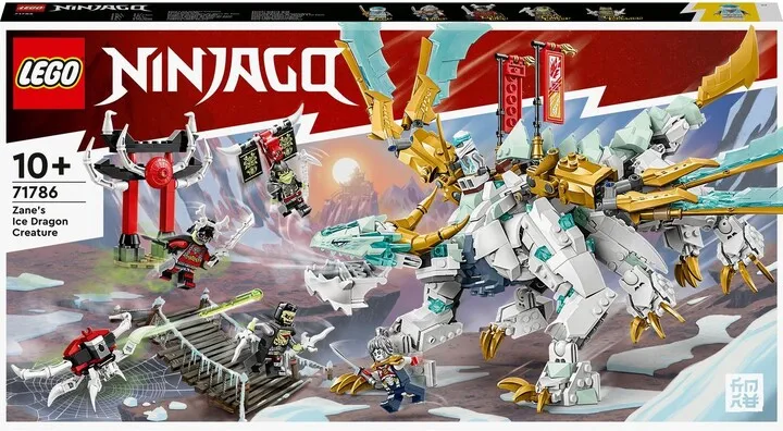 Set LEGO® NINJAGO® 71786 Zane's Ice Dragon, 973 pjesë - 9
