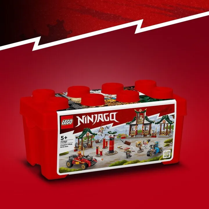 Set LEGO® NINJAGO® 71787 Creative Ninja Box, 530 pjesë - 7