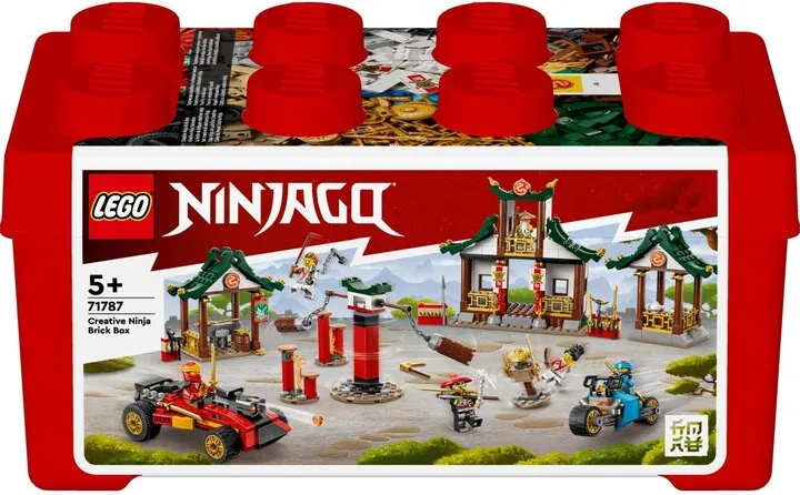 Set LEGO® NINJAGO® 71787 Creative Ninja Box, 530 pjesë - 9
