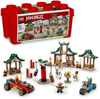 Set LEGO® NINJAGO® 71787 Creative Ninja Box, 530 pjesë