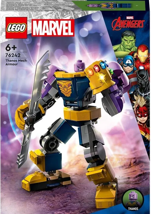 Set LEGO® Marvel 76242 Thanos in robotic armour, 113 pjesë - 10