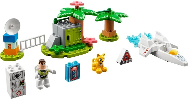 Set lodër LEGO® DUPLO® 10962 Buzz Rocket Mission, 37 pjesë - 2