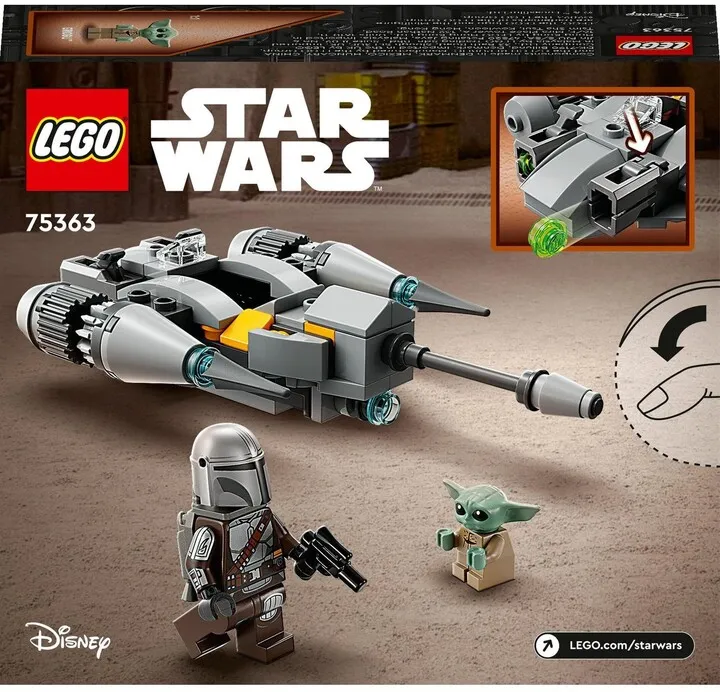 Set LEGO® Star Wars™ 75363 Mandalorian Microfighter N-1, 88 pjesë - 8