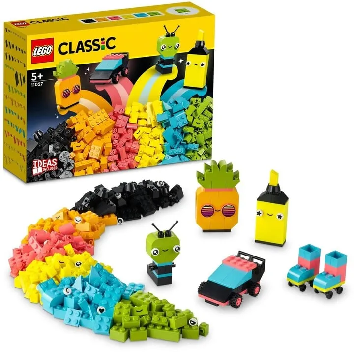 Set LEGO® Classic 11027 Neon creative fun, 333 pjesë - 1