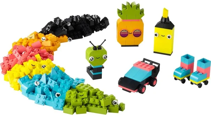 Set LEGO® Classic 11027 Neon creative fun, 333 pjesë - 2