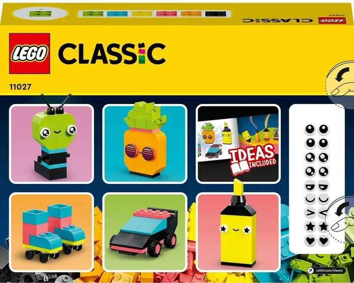 Set LEGO® Classic 11027 Neon creative fun, 333 pjesë - 9