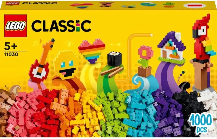 Set LEGO® Classic 11030 Big pack of bricks, 1000 pjesë - 9