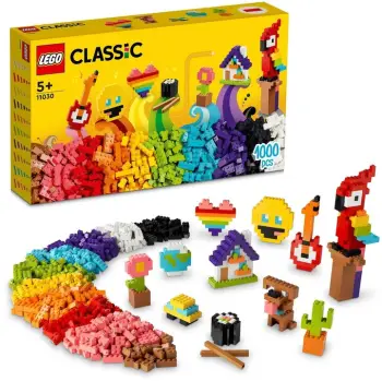 Set LEGO® Classic 11030 Big pack of bricks, 1000 pjesë