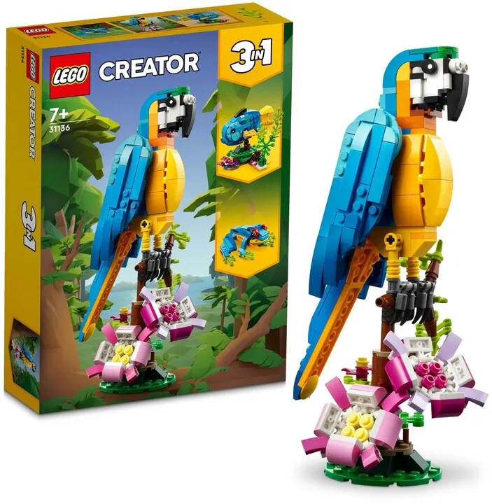 Set LEGO® Creator 31136 Exotic parrot, 253 pjesë - 1