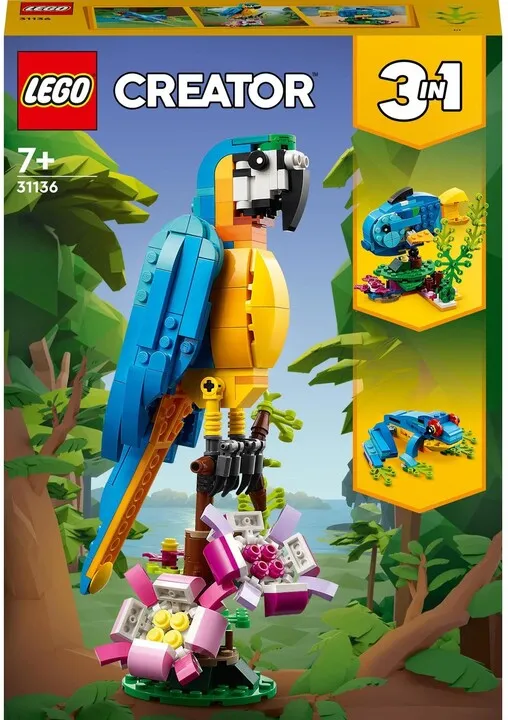 Set LEGO® Creator 31136 Exotic parrot, 253 pjesë - 9