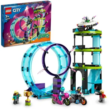 Set LEGO® City 60361 The craziest stunt challenge, 385 pjesë