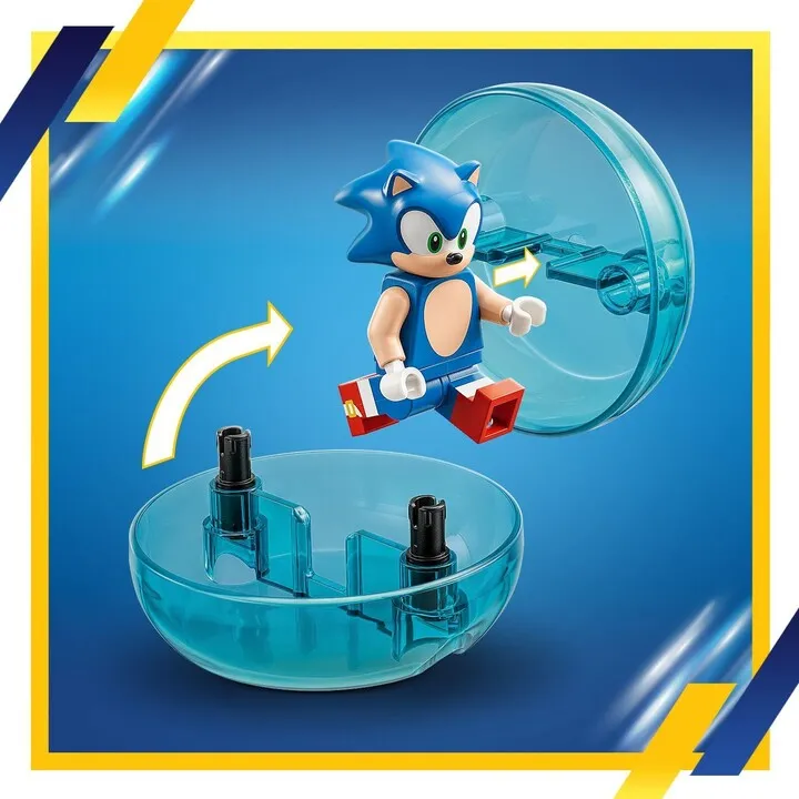 Set LEGO® Sonic the Hedgehog™ 76990 Sonic's Speed Sphere Challenge - 6