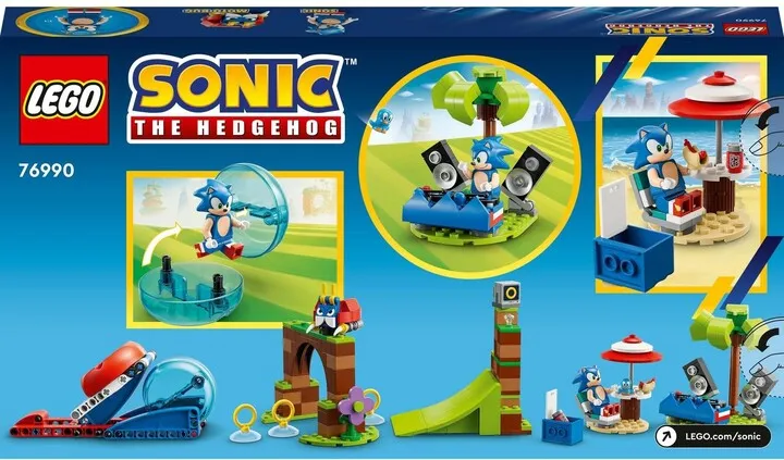 Set LEGO® Sonic the Hedgehog™ 76990 Sonic's Speed Sphere Challenge - 10