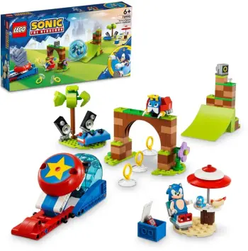 Set LEGO® Sonic the Hedgehog™ 76990 Sonic's Speed ​​Sphere Challenge