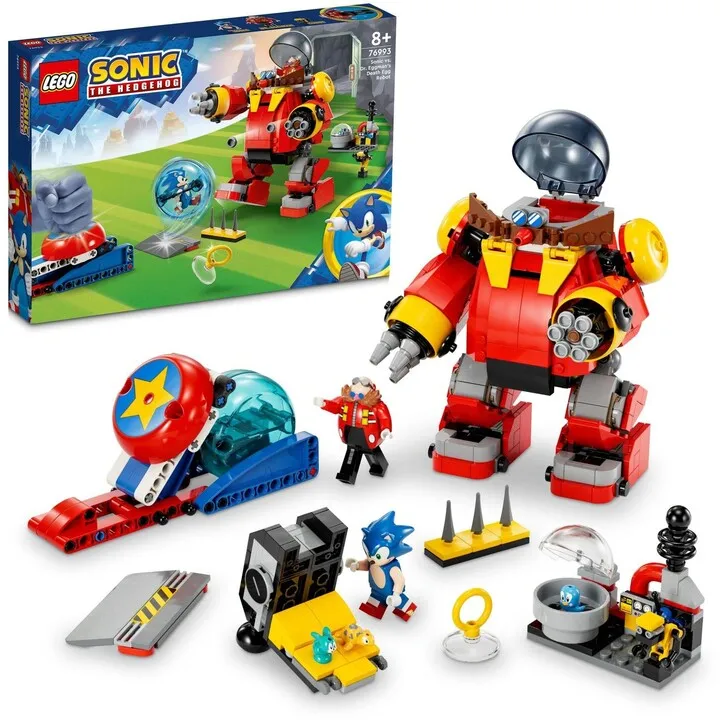 Lodër LEGO® Sonic the Hedgehog™ 76993 Sonic vs. Death Egg Robot Dr. Eggmana - 1