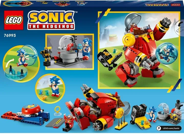 Lodër LEGO® Sonic the Hedgehog™ 76993 Sonic vs. Death Egg Robot Dr. Eggmana - 10