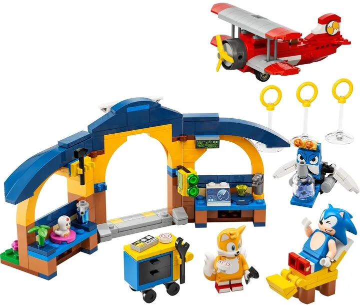 Set LEGO® Sonic the Hedgehog™ 76991 Tails' Workshop and Tornado Plane - 2