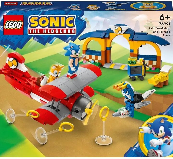 Set LEGO® Sonic the Hedgehog™ 76991 Tails' Workshop and Tornado Plane - 9